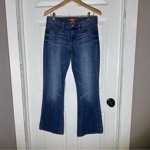 Lucky Brand Women's Flare Blue Jeans